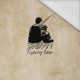 FISHING TIME VZ. 2 - Panel (75cm x 80cm) Voděodolná tkanina Oxford