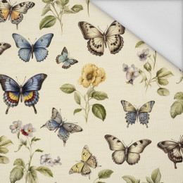 VINTAGE BUTTERFLY - tkanina wodoodporna