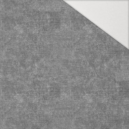ACID WASH / šedý - Hydrofobní česaná teplákovina