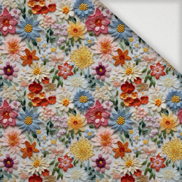 FLOWERS 3D VZ. 15 - Tkanina na ubrusy