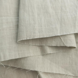 Ramie s bavlnou - KHAKI