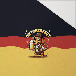 OKTOBERFEST - panel (75cm x 80cm)  Hydrofobní česaná teplákovina