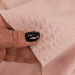 Pletenina se Svetrovým Vzorem "Margot" - Růžová pudrová (D-54)