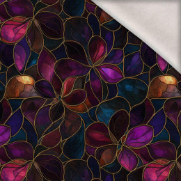 STAINED GLASS WZ. 25 - teplákovina počesaná s elastanem ITY