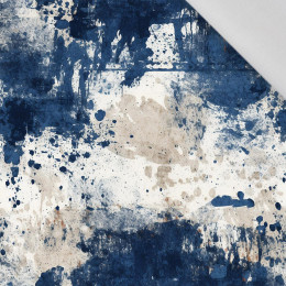 NAVY GRUNGE wz. 7 - tkanina bawełniana