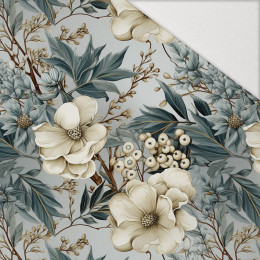 WINTER FLOWERS WZ.1 - Hydrofobní česaná teplákovina