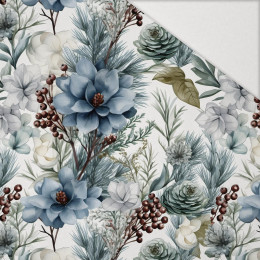 WINTER FLOWERS WZ.3 - Hydrofobní česaná teplákovina