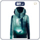 HYDROFOBNÍ MIKINA UNISEX - MISTY WOLF - Sada šití