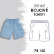 PAPÍROVÝ STŘIH - Dětské bojové šortky