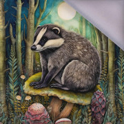 BOHO BADGER - panel, softshell (60cm x 50cm)