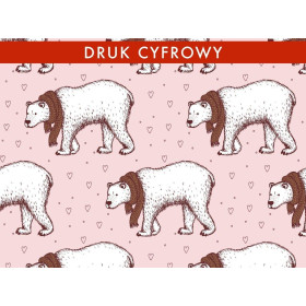 LEDNÍ MEDVĚDI - Teplákovina počesaná D300