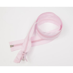 Spirálový zip 65cm dělitelný- růžově pudrový