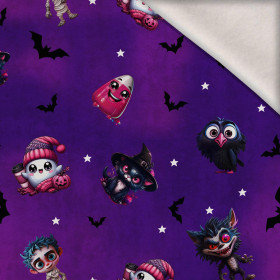 Cute Halloween wz. 6 - teplákovina počesaná s elastanem ITY
