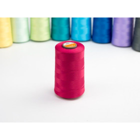 Nitě 5000M overlock elastické -FUCHSIE