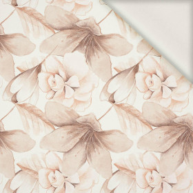 RETRO FLOWERS vz. 1 - tkanina wiskozowa