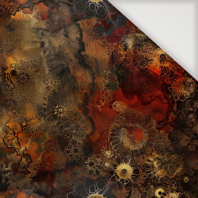 alcohol ink wz.15 - Tkanina na ubrusy