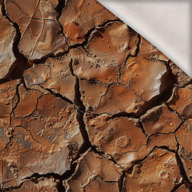 ANIMALS CRACKED wz.4 - Hydrofobní česaná teplákovina