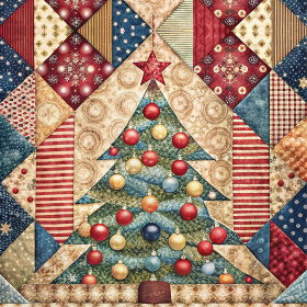 BATIK WZ. 4 - panel 71cm x 100cm/ 2szt. - tkanina bawełniana