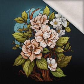 BOUQUET OF FLOWERS WZ.9 - panel (60cm x 50cm) teplákovina počesaná s elastanem ITY