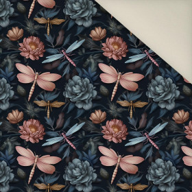 Butterfly & Flowers wz.3- Potahový velur 