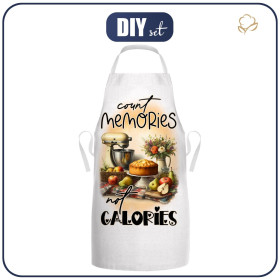 Zástěra - CALORIES - Sada šití