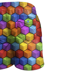 Pánské koupací šortky  - CUBE