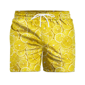 Pánské koupací šortky  - CITRONY