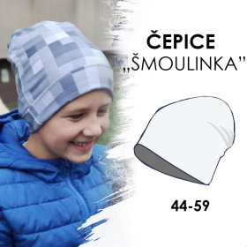 PAPÍROVÝ STŘIH - ČEPICE Šmoulinka