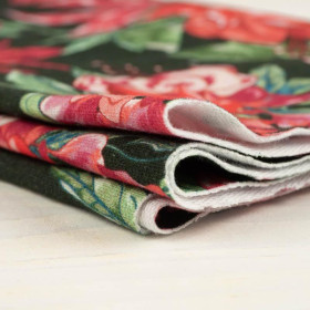 AZALKY (ČERVENÁ ZAHRADA)  - dzianina pętelkowa