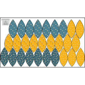 7 KRASLIC - BÍLÉ KVĚTINKY