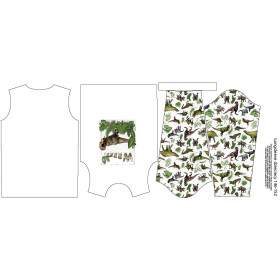 LONGSLEEVE - DINO ROSTLINY - single jersey