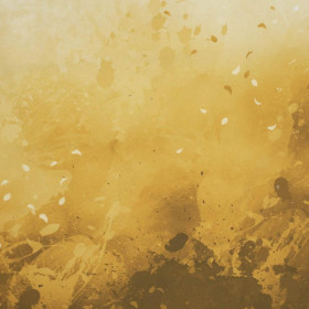 SKVRNY (zlatý) - panel teplákovina