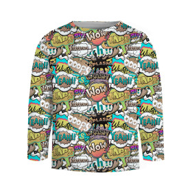 LONGSLEEVE - KOMIKS (barevný) - single jersey