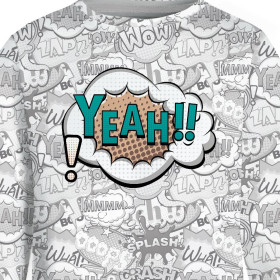 LONGSLEEVE - KOMIKS / yeah (barevný) - single jersey