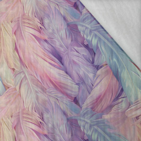 Vzor peří 1 - Mušelín bavlněný