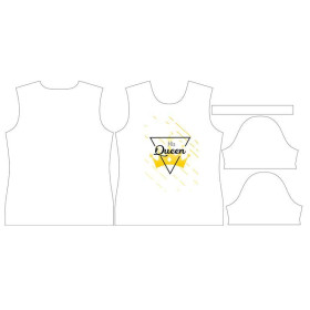 DÁMSKÉ TRIČKO -  HIS QUEEN  - single jersey XS