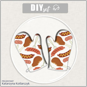 KUCHYŇSKÉ RUKAVICE - OKTOBERFEST GRILL