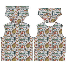 PÁNSKÉ TRIČKO -RYBAŘENÍ (HOBBY A POVOLÁNÍ)  / acid  - single jersey XS