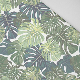 MONSTERA 2.0 / pastelová - tkanina HOME DECOR PREMIUM