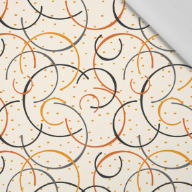 HALLOWEEN KONFETA - bavlněná tkanina