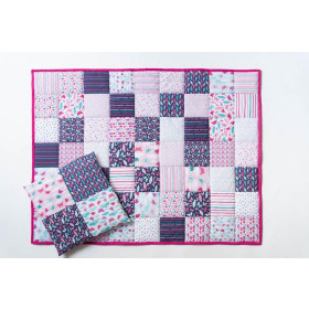 PŘIKRÝVKA PATCHWORK - Motýli