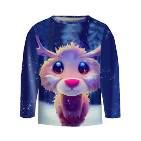 Longsleeve - ANIMOVANÝ MALÝ JELEN - Sada šití