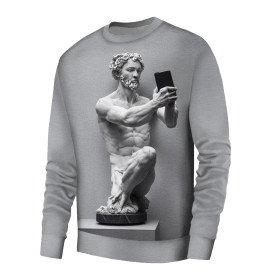 PÁNSKÁ MIKINA (OREGON) BASIC - SCULPTURE'S SELFIE - Sada šití