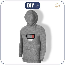 PÁNSKÁ MIKINA S KAPUCÍ (COLORADO) - BATERIE - SADA ŠITÍ