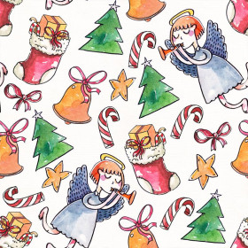 VÁNOČNÍ DEKORACE - bavlněná tkanina