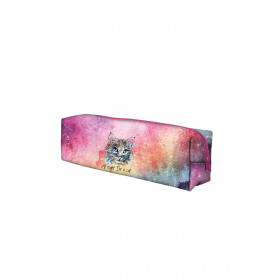 Žákovský balíček - Akvarelová galaxie / kočka - Sada šití
