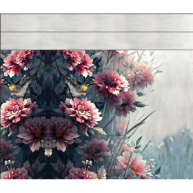 SHOPPER KABELKA - VINTAGE FLOWERS vz. 9 - Panama 220g - Sada šití