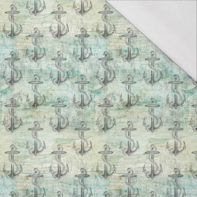 KOTVY vz. 1 (HLADINA MOŘE)  - organický úplet single jersey s elastanem 