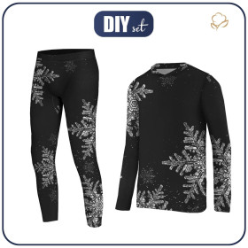 Thermo chlapecká sada (LUCAS) - CHALKY SNOWFLAKE - Sada šití