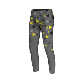Thermo chlapecká sada (LUCAS) - ŽLUTÉ GEOMETRICKÉ TROJÚHELNÍKY 2 - Sada šití